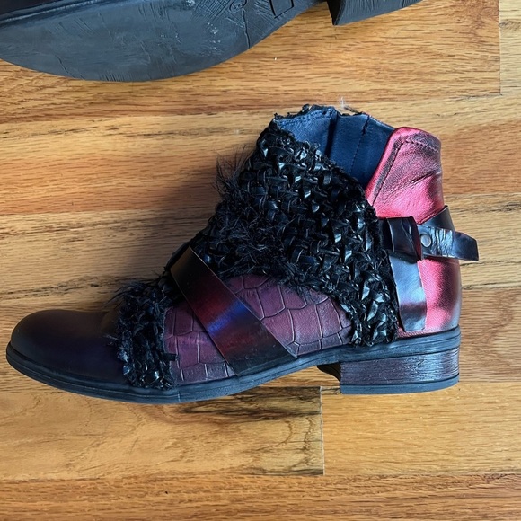 UNITY IN DIVERSITY Lauper Mixed Media Boots 37 - Picture 5 of 8